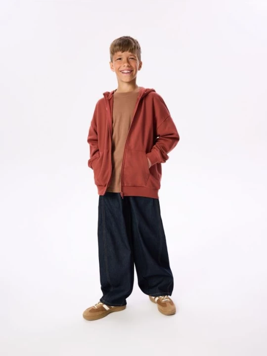 Obrázek produktu Reserved - Baggy džíny - tmavomodrá
