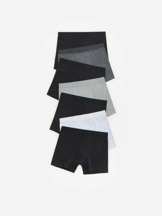 Obrázek produktu Reserved - Bavlněné boxerky 7‑pack - černý