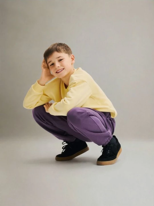 Obrázek produktu Reserved - Bavlněné jogger kalhoty - fialová