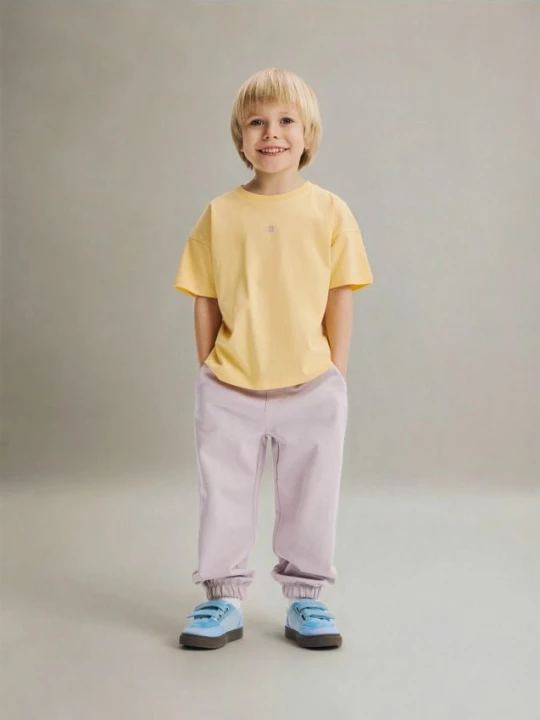 Obrázek produktu Reserved - Bavlněné jogger kalhoty - levandulová