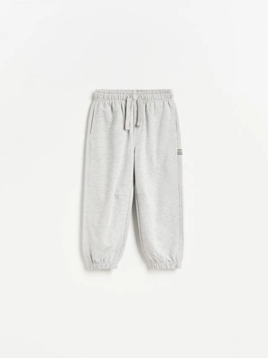 Obrázek produktu Reserved - Bavlněné joggery - světle šedá