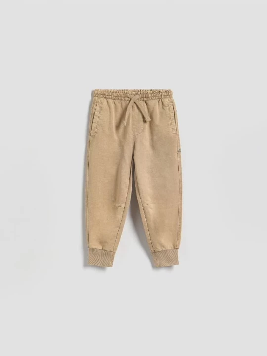 Obrázek produktu Reserved - Bavlněné kalhoty joggers - béžová