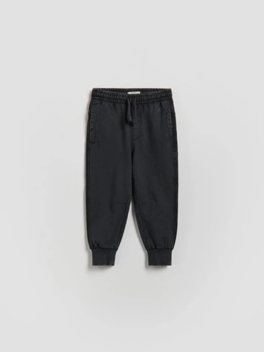 Obrázek produktu Reserved - Bavlněné kalhoty joggers - černý