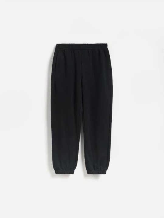 Obrázek produktu Reserved - Bavlněné kalhoty joggers - černý