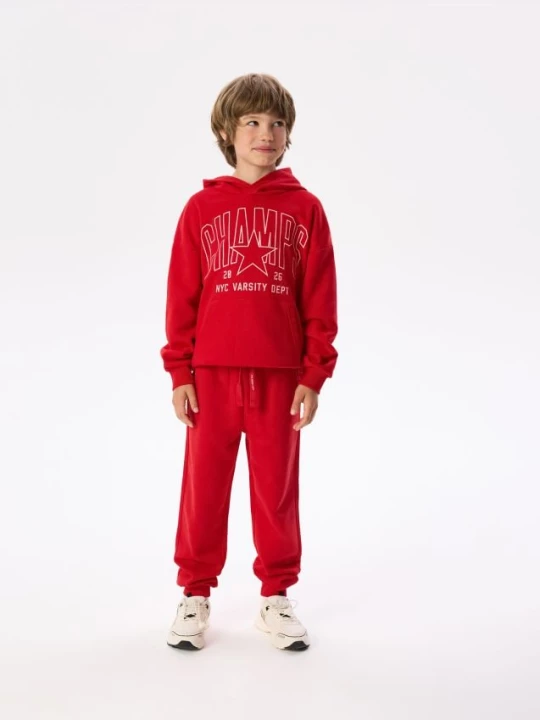 Obrázek produktu Reserved - Bavlněné kalhoty joggers - červená