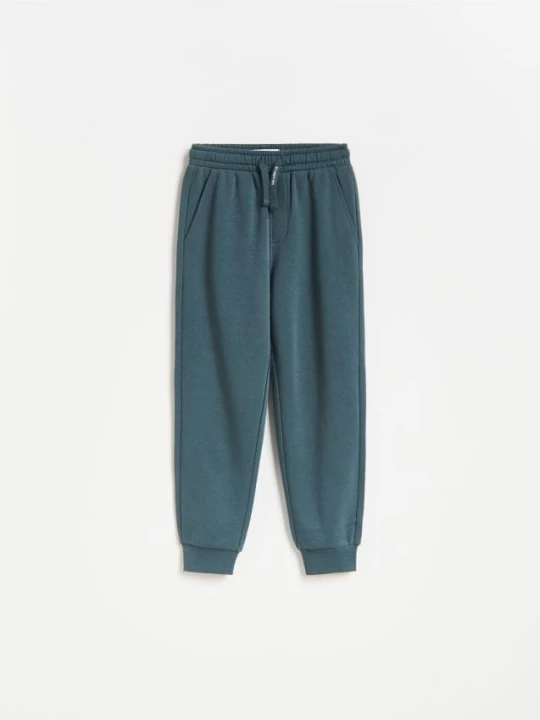 Obrázek produktu Reserved - Bavlněné kalhoty joggers - ocelově modrá
