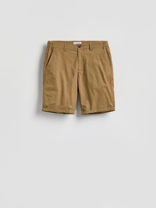 Obrázek produktu Reserved - Bavlněné kraťasy chino - béžová