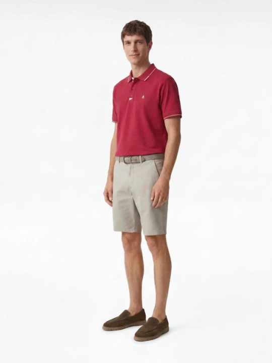 Obrázek produktu Reserved - Bavlněné polo regular fit - červená