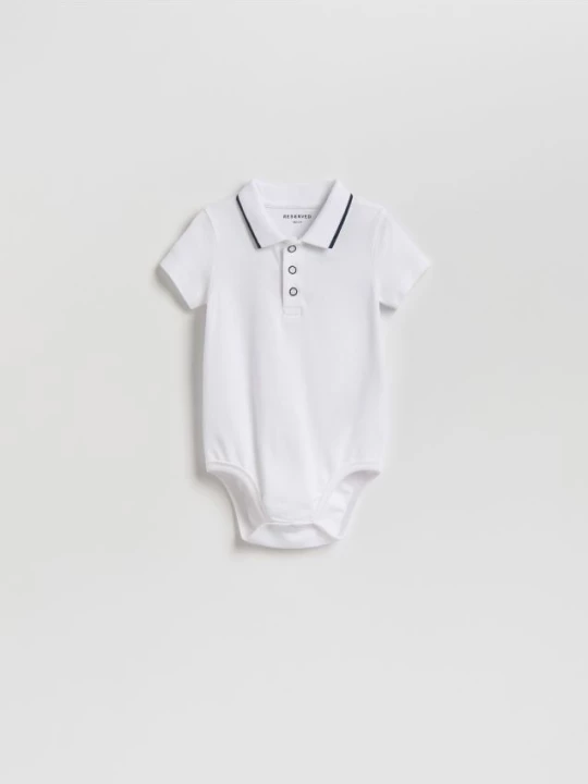 Obrázek produktu Reserved - Bavlněné polokošilové body - bílá