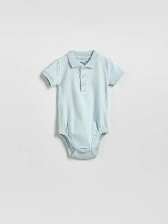 Obrázek produktu Reserved - Bavlněné polokošilové body - bleděmodrá