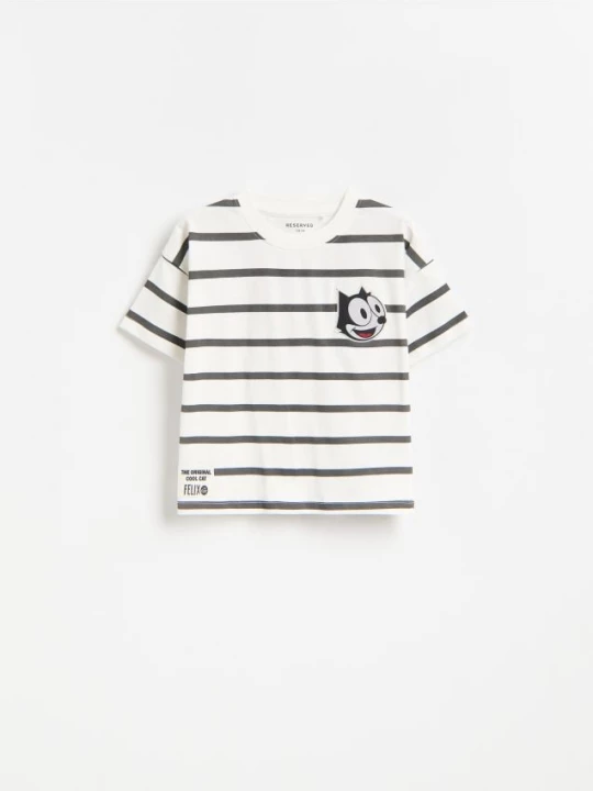 Obrázek produktu Reserved - BOYS` T-SHIRT - krémová