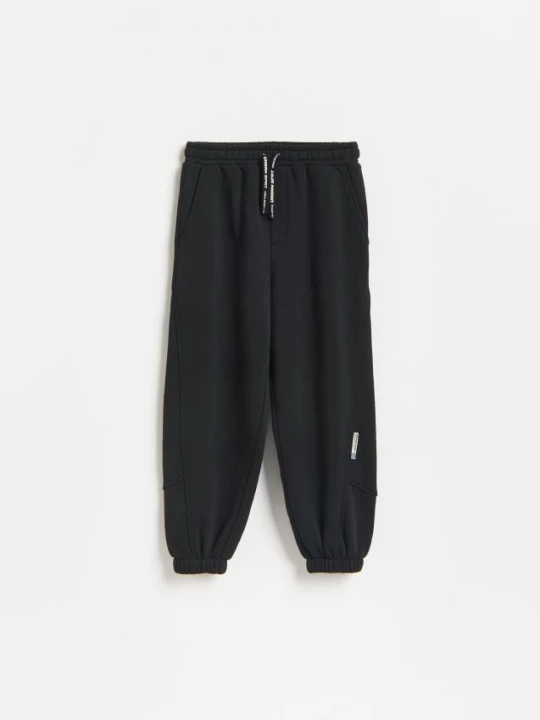 Obrázek produktu Reserved - Baggy joggery s bavlnou - černý