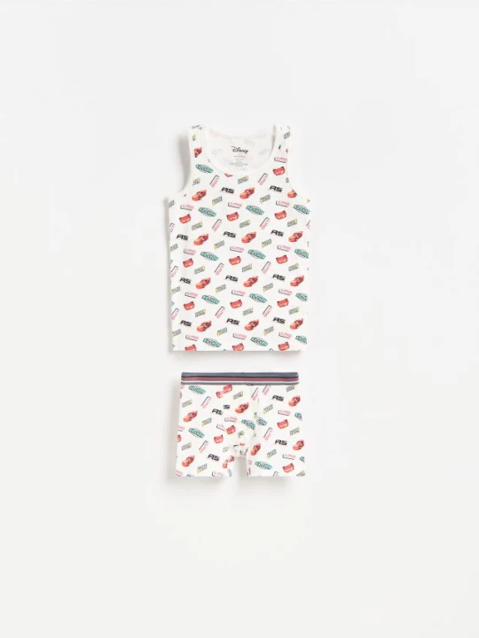 Obrázek produktu Reserved - BOYS` UNDERSHIRT & BRIEFS - krémová