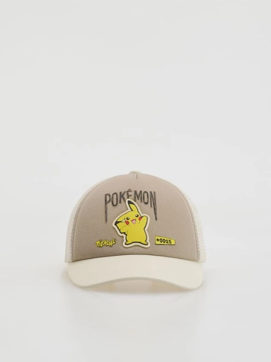 Obrázek produktu Reserved - Čepice Pokémon - béžová