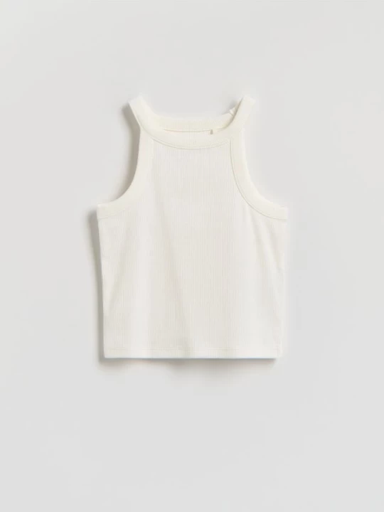 Obrázek produktu Reserved - Crop top - krémová