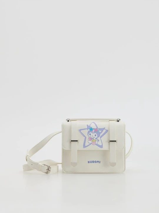 Obrázek produktu Reserved - Crossbody kabelka Kuromi - krémová