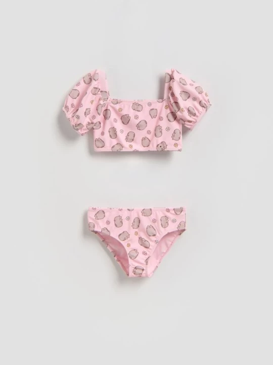 Obrázek produktu Reserved - Dvoudílné plavky Pusheen - růžová