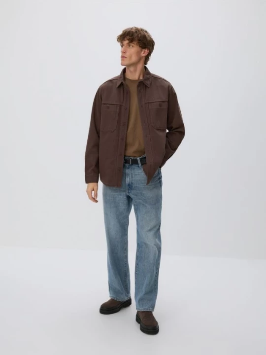 Obrázek produktu Reserved - Džínová košile regular fit - dark grey jeans