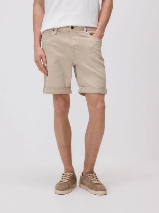 Obrázek produktu Reserved - Džínové šortky slim fit - béžová