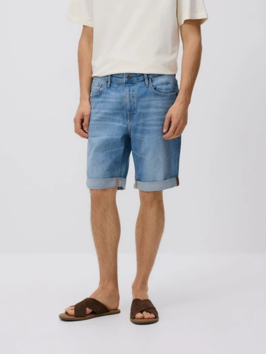 Obrázek produktu Reserved - Džínové šortky slim fit - modrá