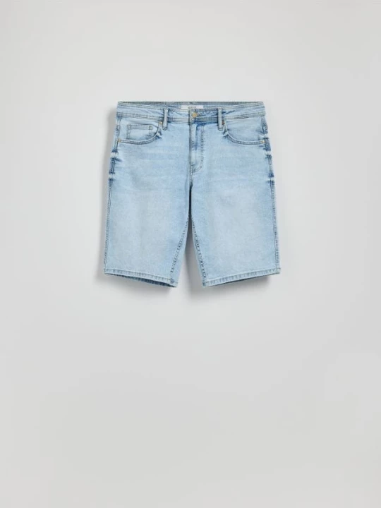 Obrázek produktu Reserved - Džínové šortky slim fit - modrá