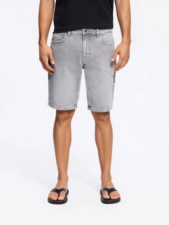 Obrázek produktu Reserved - Džínové šortky slim fit - světle šedá