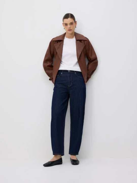 Obrázek produktu Reserved - Džíny barrel leg - indigo jeans
