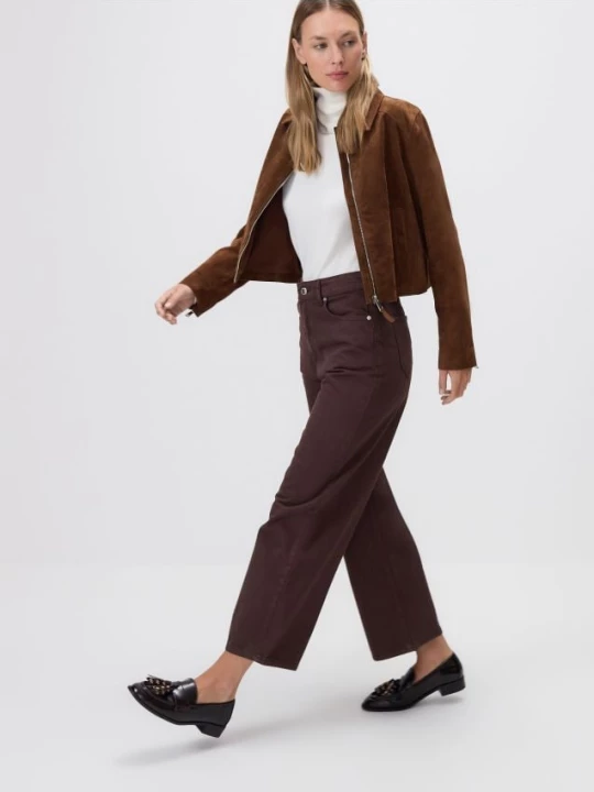 Obrázek produktu Reserved - Džíny culottes - dark grey jeans
