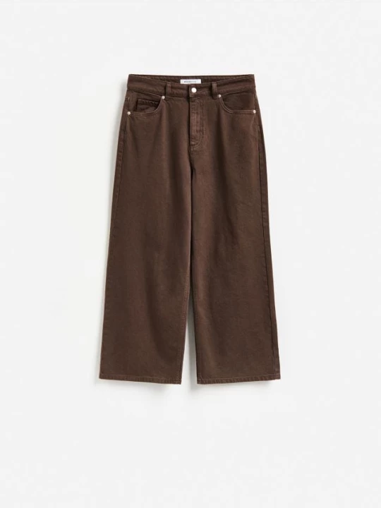 Obrázek produktu Reserved - Džíny culottes - dark grey jeans