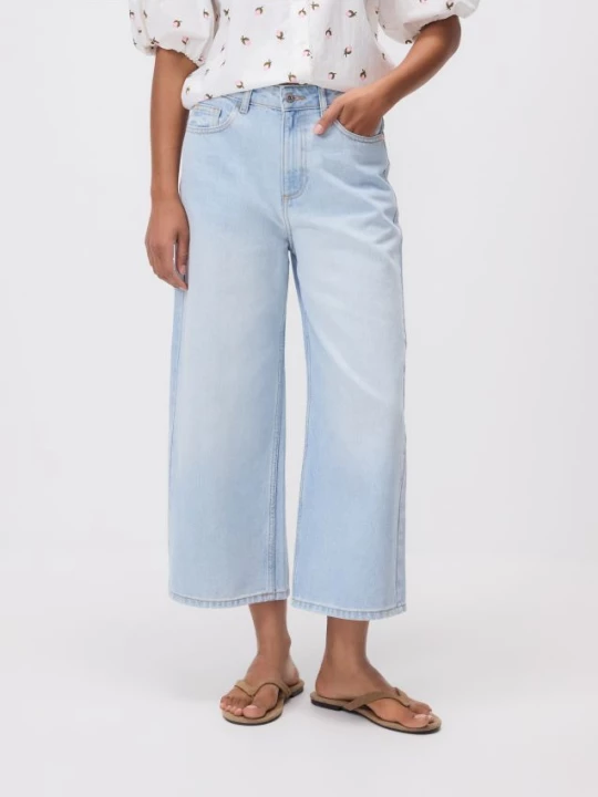 Obrázek produktu Reserved - Džíny culottes - modrá