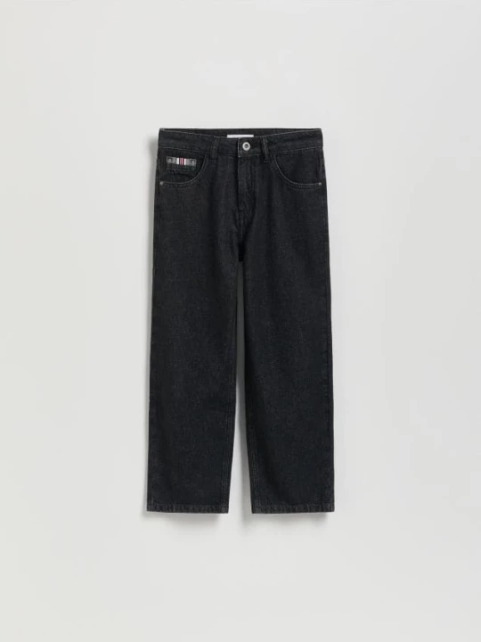 Obrázek produktu Reserved - Džíny relaxed fit - černý