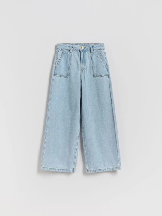Obrázek produktu Reserved - Džíny super wide leg - modrá