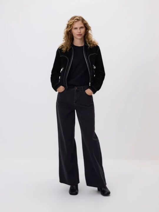 Obrázek produktu Reserved - Džíny wide leg - černý