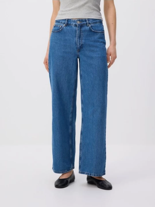 Obrázek produktu Reserved - Džíny wide leg - modrá