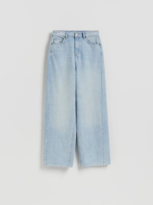 Obrázek produktu Reserved - Džíny wide leg - modrá