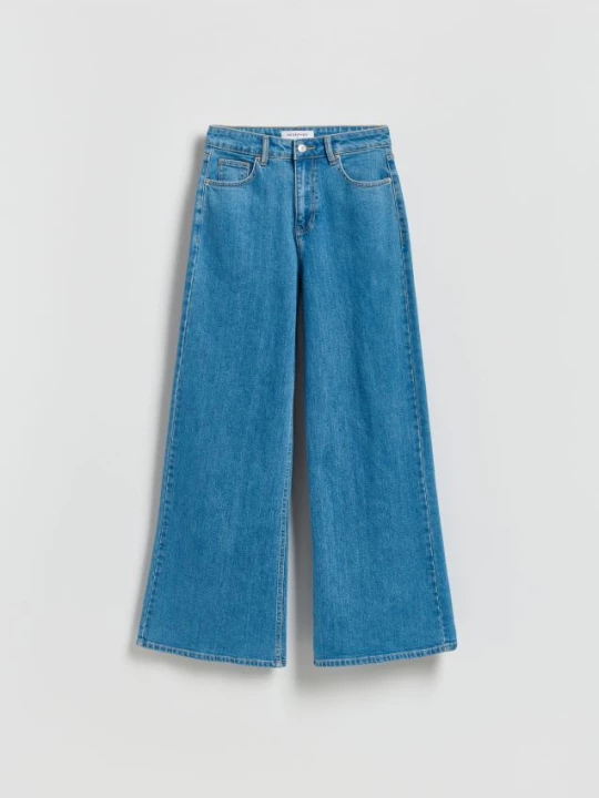 Obrázek produktu Reserved - Džíny wide leg - modrá