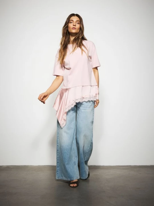Obrázek produktu Reserved - Džíny wide leg - modrá