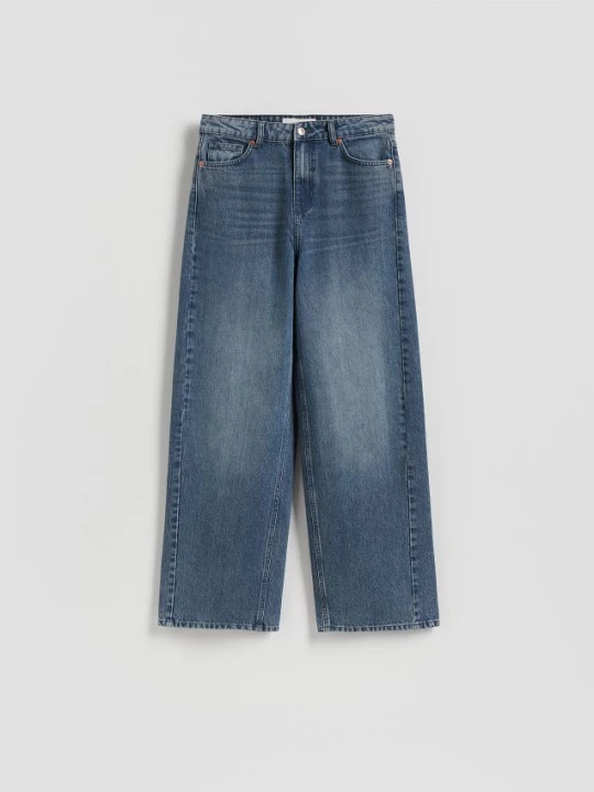 Obrázek produktu Reserved - Džíny wide leg - modrá