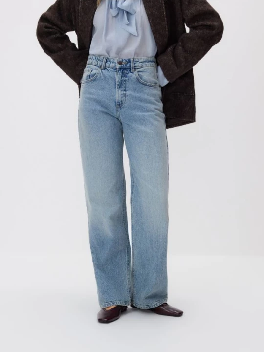 Obrázek produktu Reserved - Džíny wide leg - modrá