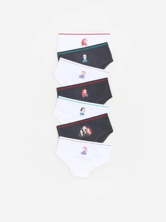 Obrázek produktu Reserved - Bavlněné kalhotky Kpop Demon Hunters™ 7 pack - vícebarevná