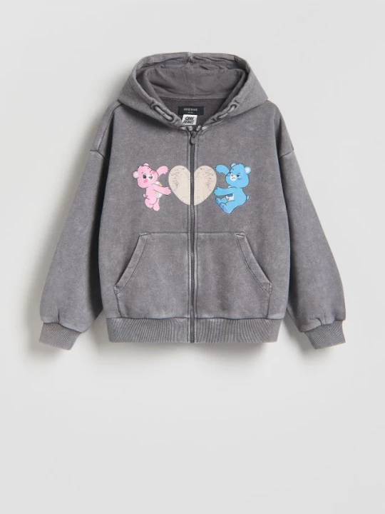 Obrázek produktu Reserved - GIRLS` JOGGING TOP - tmavě šedá