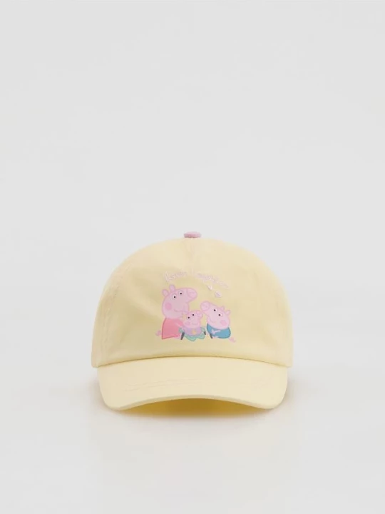 Obrázek produktu Reserved - Kšiltovka Peppa Pig - světle žlutá