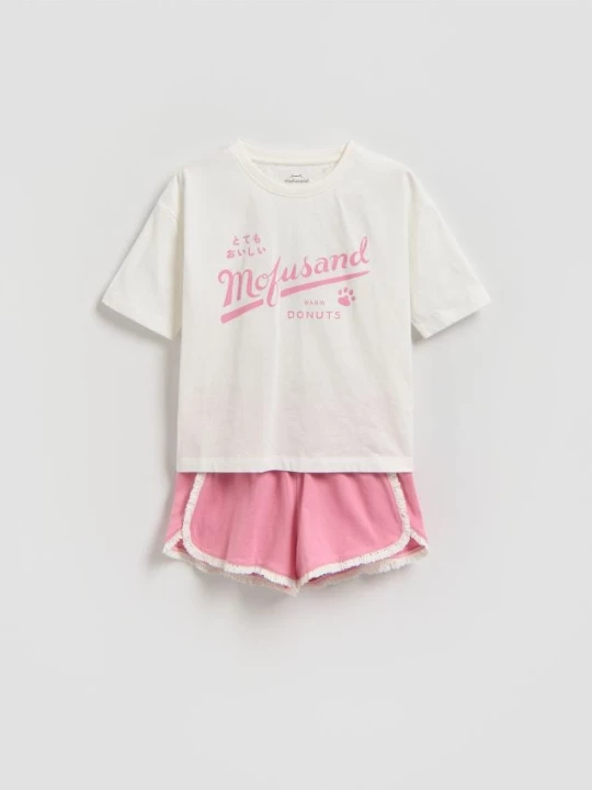 Obrázek produktu Reserved - GIRLS` PYJAMA - krémová