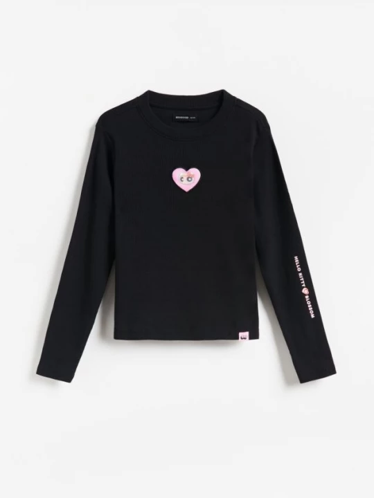 Obrázek produktu Reserved - GIRLS` T-SHIRT - černý