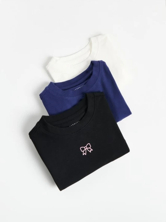 Obrázek produktu Reserved - GIRLS` T-SHIRT - krémová