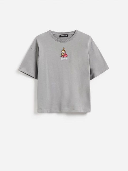 Obrázek produktu Reserved - GIRLS` T-SHIRT - tmavě šedá