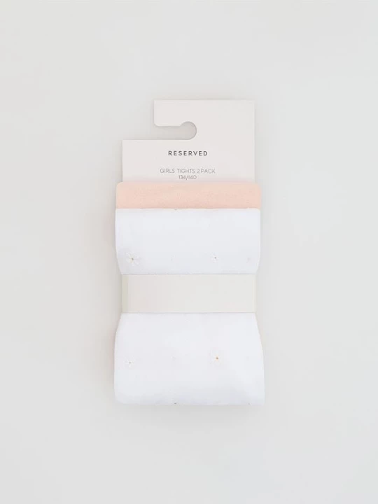 Obrázek produktu Reserved - GIRLS` TIGHTS MULTI - bílá