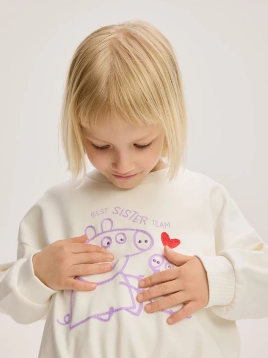 Obrázek produktu Reserved - Halenka Peppa Pig - krémová