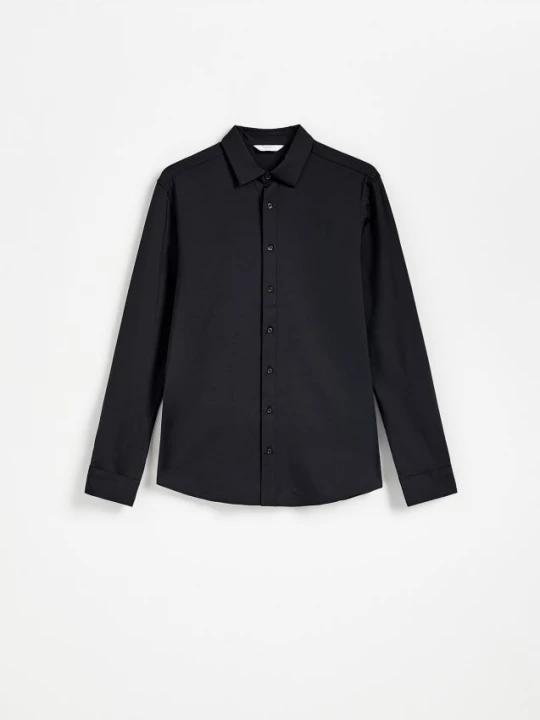 Obrázek produktu Reserved - Hladká košile super slim fit - černý
