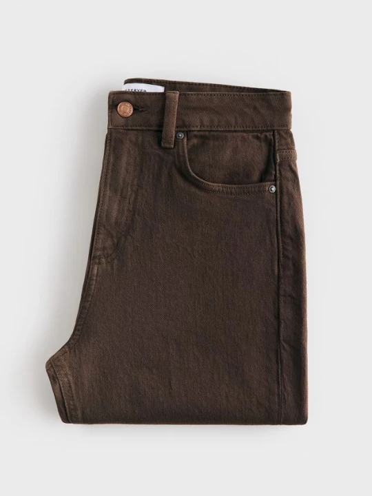 Obrázek produktu Reserved - Jeansy mom fit slim se zkrácenou nohavicí - dark grey jeans